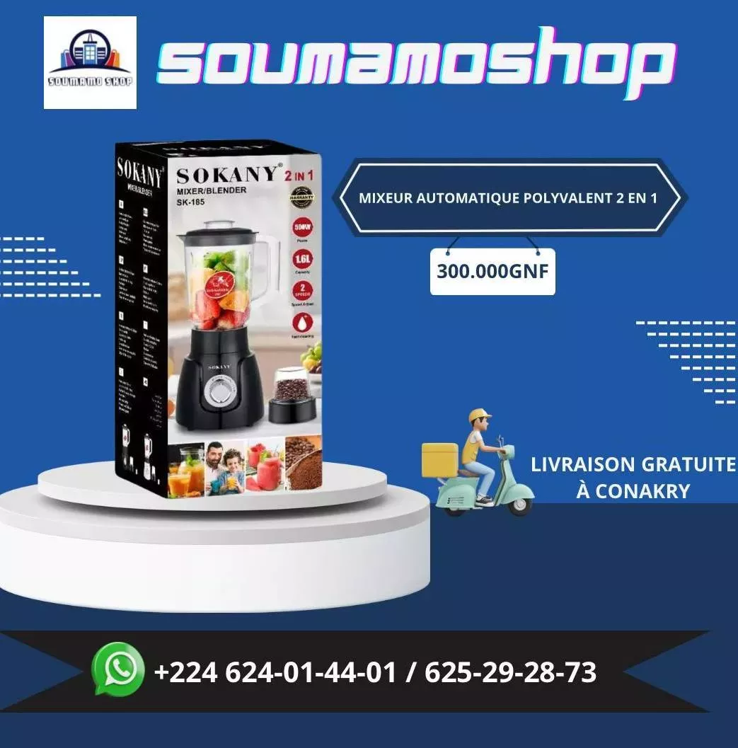 MIXEUR AUTOMATIQUE 2 EN 1