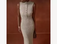 Robe en tricot d’été pour femmes en automne, hiver convient pour vos fête 