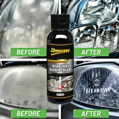 Polissage de phares, kit réparation de phares.