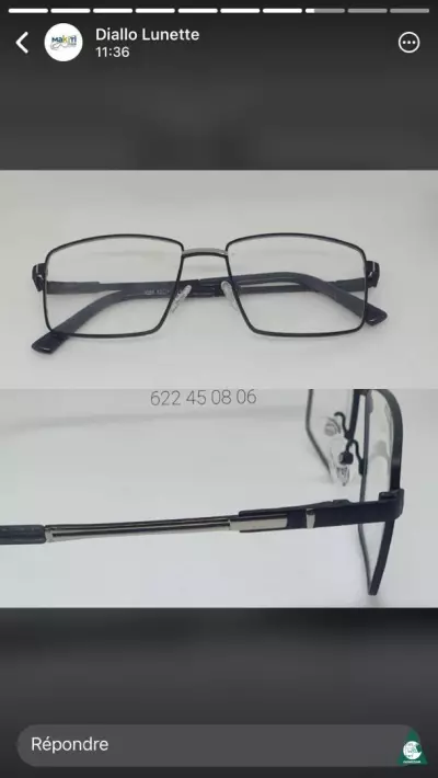 Lunettes photochromique antireflet 