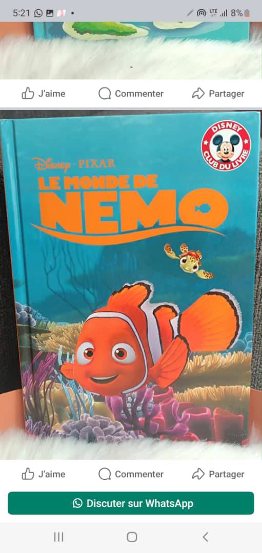 Livres Disney 