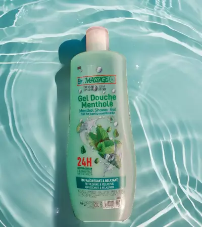 Gel douche mentholé 