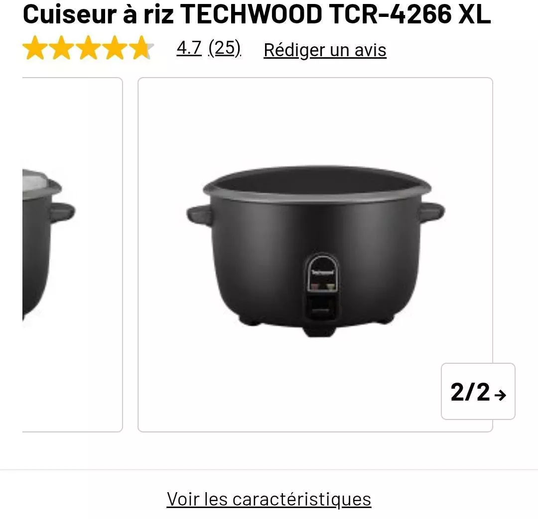 Cuiseur de riz électrique 
