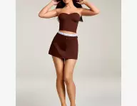 Ensemble jupe sexy élégant pour femme 