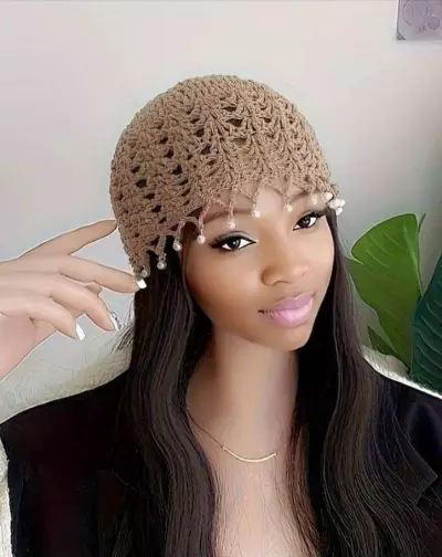 Crochet chapeau 