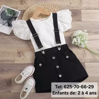 Ensemble cullote pour vos petite fille