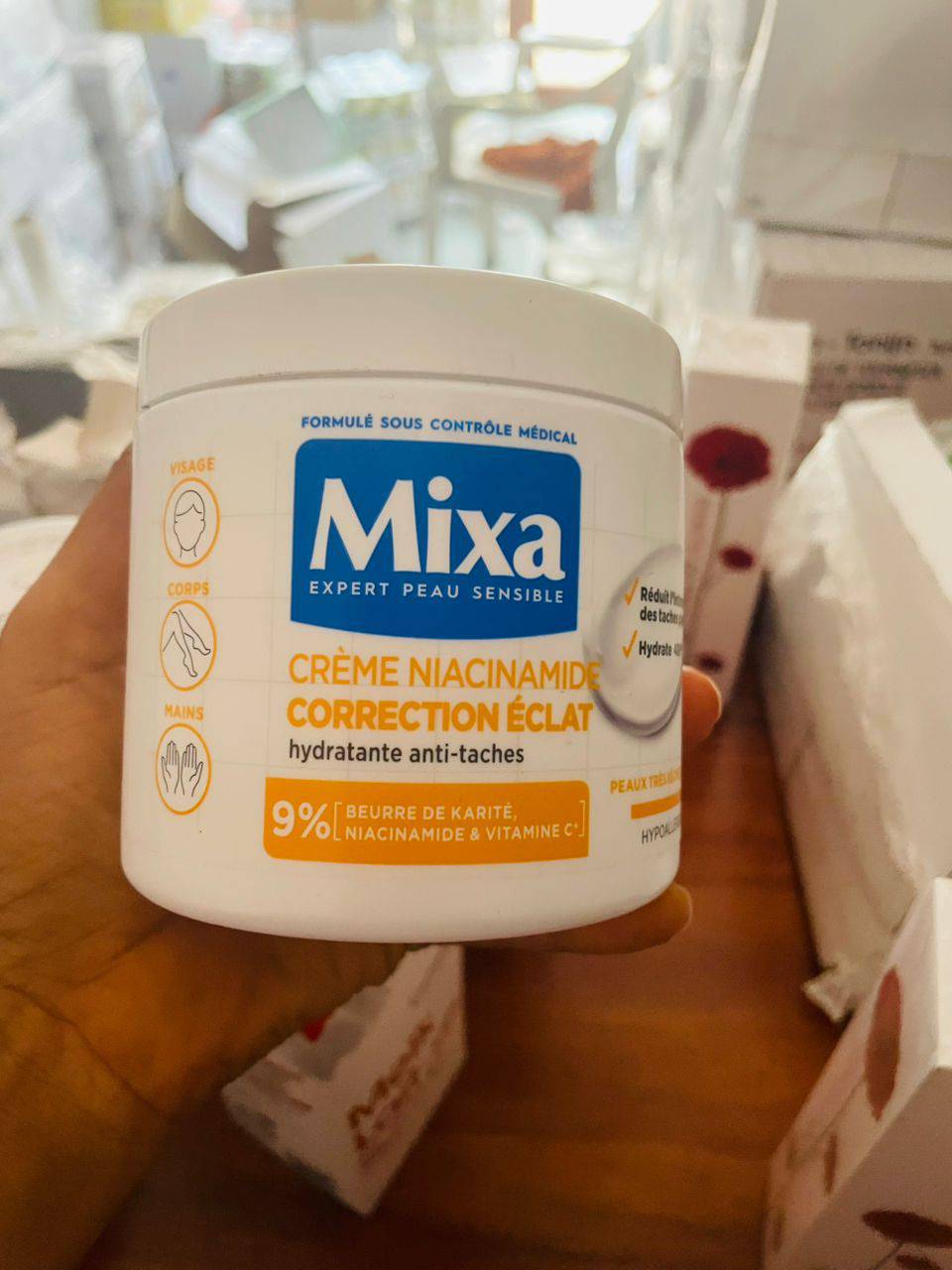 Mixa niacinamide 