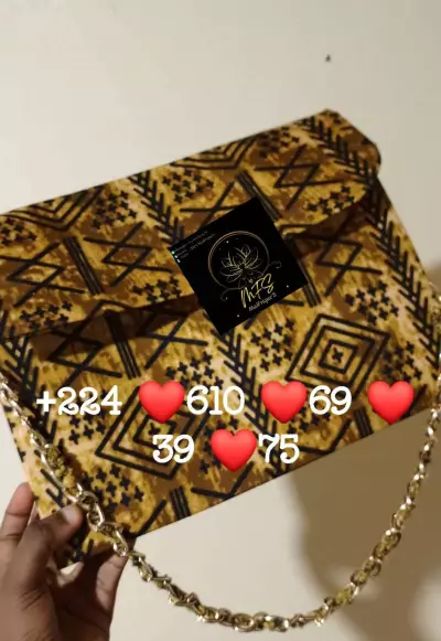 Sac à main en motif 